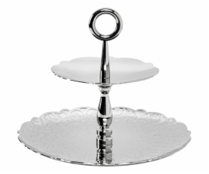 Alessi Dressed Two-Dish Cake Stand MW52/2