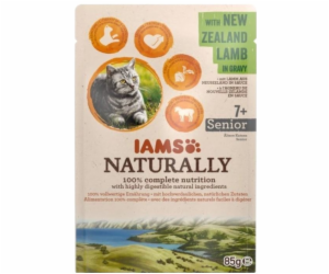 IAMS Naturally Senior s novozélandským jehněčím v omáčce ...