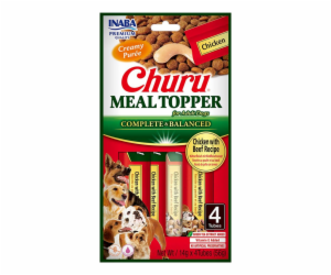 INABA Churu Meal Topper Chicken with beef - pamlsek pro p...