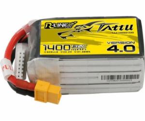 Tattu R-Line 4.0 1400mAh 22,2V 130C 6S1P XT60 baterie