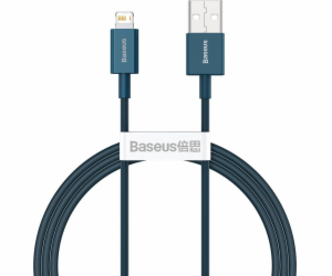 Kabel USB na iP 2,4A 1m (modrý)