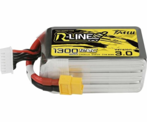 Baterie Tattu R-Line verze 3.0 1300mAh 22,2V 120C 6S1P XT60