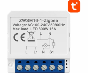 Chytrý spínací modul ZigBee Avatto ZWSM16-W1 TUYA