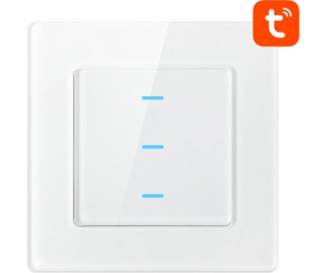 Smart Light Switch WiFi Avatto N-TS10-W3 3 Way TUYA (white)