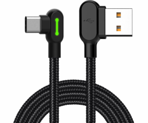 Kabel USB-C Mcdodo CA-5280 LED, 0,5 m (černý)