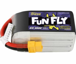 Baterie Tattu Funfly 1300mAh 22,2V 100C 6S1P XT60