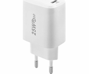 Rychlonabíječka Foneng EU40, USB-C, 25 W (bílá)