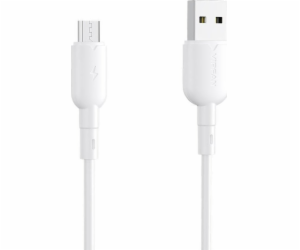 Kabel USB-Micro USB VFAN Colorful X11, 3A, 1m (bílý)