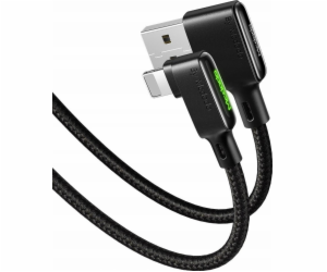 Kabel USB-A na Lightning Mcdodo CA-7511, 1,8 m (černý)