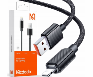 Kabel USB-A na Lightning Mcdodo CA-3640, 1,2 m (černý)