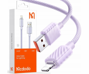 Kabel USB-A na Lightning Mcdodo CA-3642, 1,2 m (fialový)