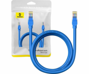 Kulatý kabel Baseus Ethernet RJ45, Cat.6, 2 m (modrý)