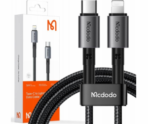 Kabel USB-C na Lightning Mcdodo CA-2850, 36W, 1,2 m (černý)