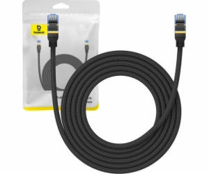 Opletený síťový kabel cat.7 Baseus Ethernet RJ45, 10 Gb/s...