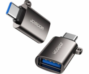 Adaptér USB samec-samice typu C Joyroom S-H151 (černý)