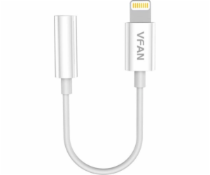 Kabel VFAN L07 Lightning na mini jack 3,5 mm AUX, 10 cm (...