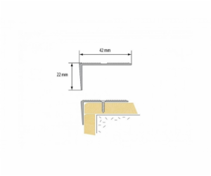 PROFIL LAIPT LSSR 3M MAT ALIUM (10)