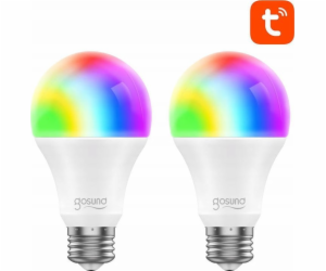 Chytrá žárovka WiFi RGB LED Gosund WB4-2 (2-pack) E27 Tuya