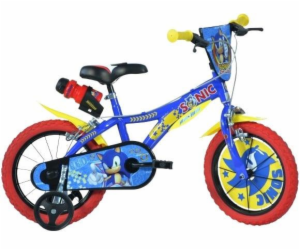 Dětské kolo s přídavnými koly Dino Bikes Sonic 14"