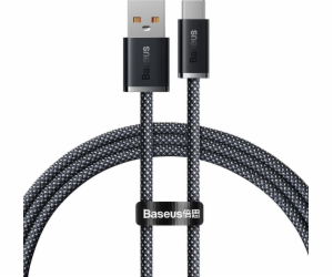 Kabel USB na USB-C Baseus řady Dynamic, 100 W, 1 m (šedý)