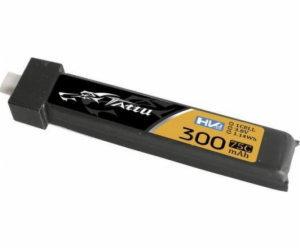 Tattu LiPo 300mAh 3,8V 75C 1S1P HV BT2.0.5 baterie (5ks)