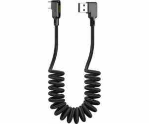 Kabel USB na USB-C, Mcdodo CA-7310, úhlový, 1,8 m (černý)