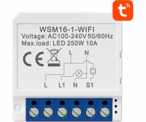 Chytrý spínací modul WiFi Avatto WSM16-W1 TUYA