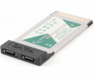 Gembird PCMCIA řadič - 2x SATA (PCMCIA-SATA2)