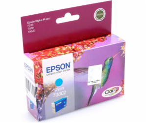 Inkoust Epson T0802 (C13T080240) azurový