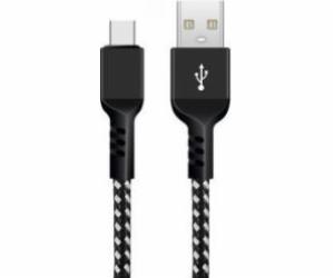 Maclean USB-A – USB-C USB kabel 1 m černý (MCE471)