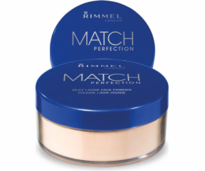 Rimmel Match Perfection sypký pudr Transparentní sypký pu...