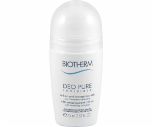 Biotherm Deo Pure Invisible 48H Antiperspirant Roll-On 75ml