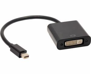 Akyga DisplayPort Mini - DVI-I AV adaptér černý (AK-AD-37)