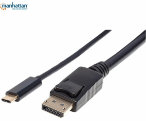 Manhattan USB-C USB kabel – 2 m černý (152464)