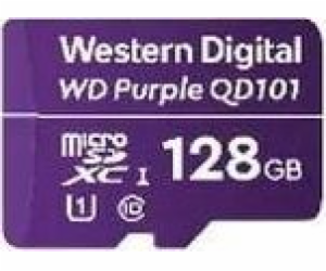 Karta WD Purple MicroSDXC 128 GB Class 10 UHS-I/U1 (WDD12...