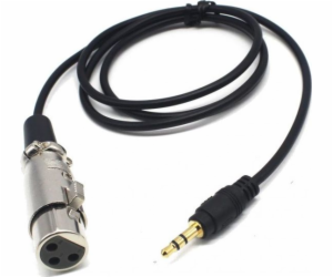 Mozos XLR mikrofonní kabel - Mini Jack 3,5 mm MCABLE-XLR