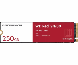 WD Red SN700 250 GB M.2 2280 PCI-E x4 Gen3 NVMe SSD (WDS2...