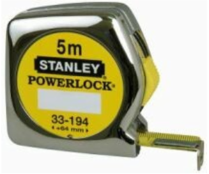 Páska Stanley Micropowerlock měří 19 mm x 3 m (0-33-522)