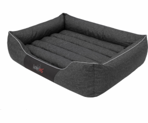 Hobbydog Comfort Bed, černá, ekologická, XXL