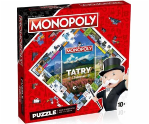 Puzzle vítězné tahy 1000 dílků Monopoly - Tatry a Zakopan...