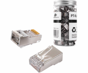 Spacetronik RJ45 zástrčka, průchozí cat6 FTP PT-RJ456FT-1...