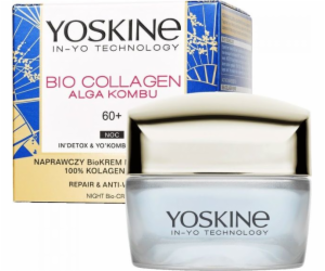 Yoskine Bio Collagen Alga Kombu 60+ noční krém s bio vrás...