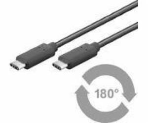 MicroConnect USB kabel USB-C – USB-C 2 m černý (USB3.1CC2)