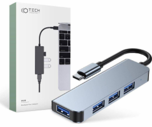 USB HUB Tech-Protect V1-HUB 1x USB-C + 2x USB-A 3.0 (9589...