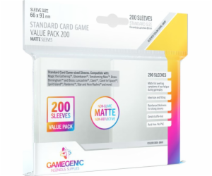 Gamegenic : Matte Value Sleeving Pack (66x91 mm) 200 kusů