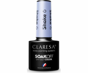 Claresa  Soak Off UV/LED Shake hybridní lak 6 5g