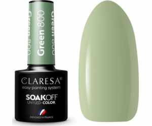 Claresa  Soak Off UV/LED Green hybridní lak 800 5g