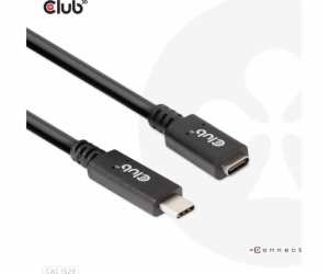 USB Club 3D USB-C – kabel USB-C 1 m černý (500711)