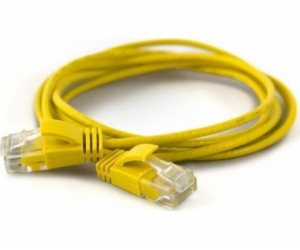 Wantec  wW Patch kabel CAT6A (asi 2,8 mm) UTP žlutý 25 m ...