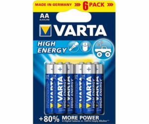 Baterie Varta High Energy AA / R6 6 ks.